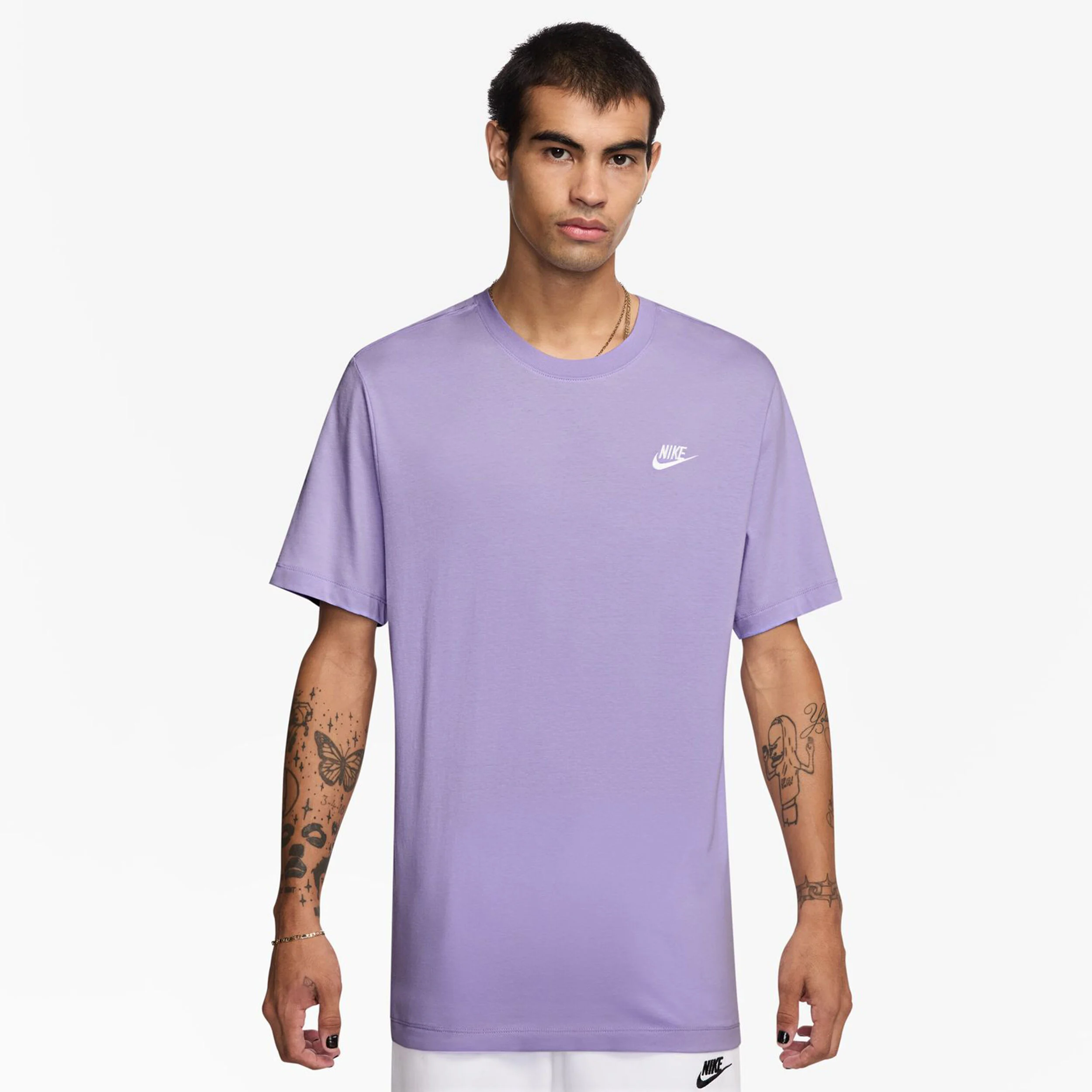Nike Sportswear Club T-shirt Hommes - Violet