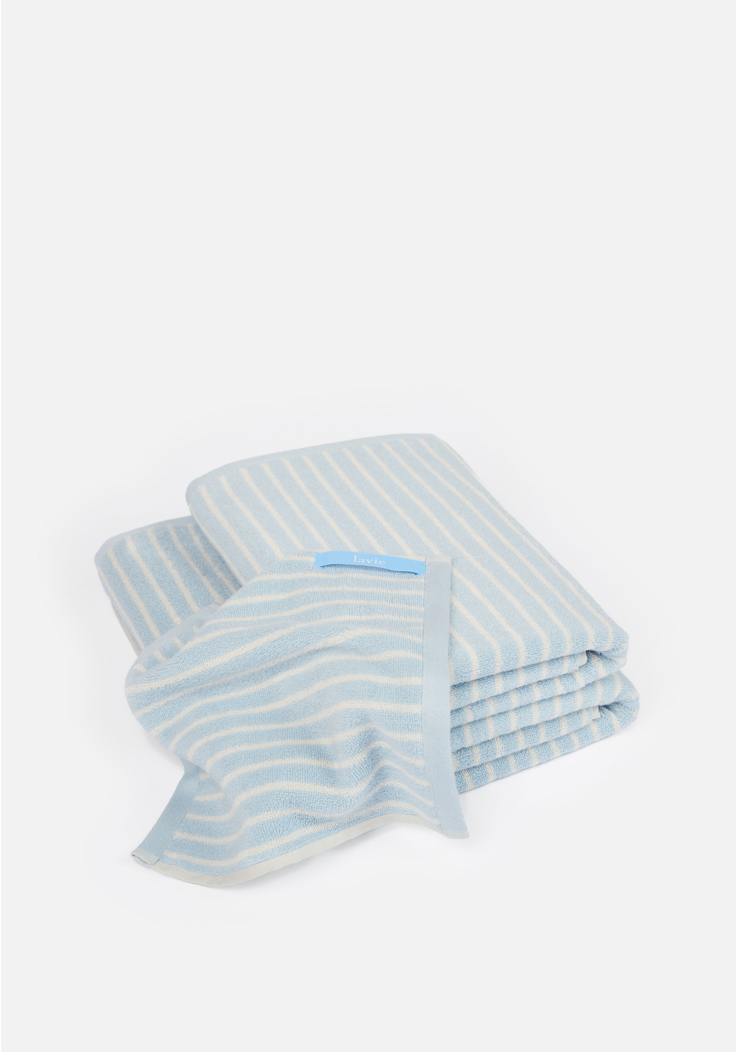 Lavie Waschlappen Tom Ice Water Undyed