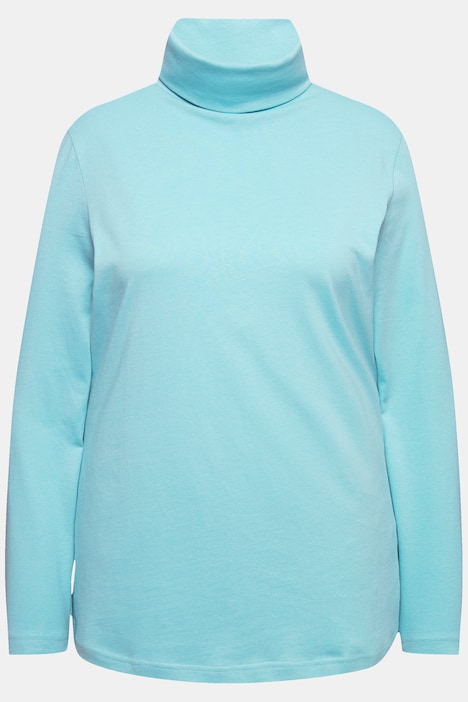 Shirt, Rollkragen, Slim, Langarm