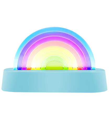 Lalarma Lampe - Tanzen Rainbow - 18x11x4 cm - Blau