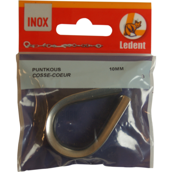 Puntkous 10MM RVS