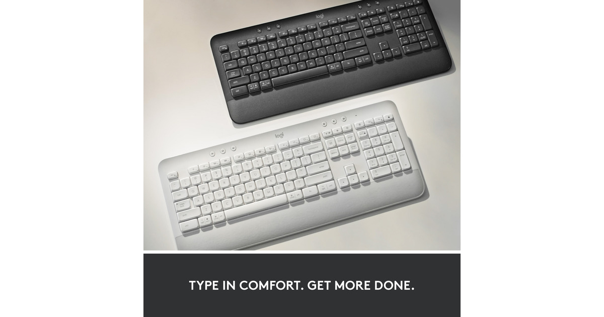 LogitechSignature K650 Wireless Comfort Toetsenbord  (Grafiet, US-International)
