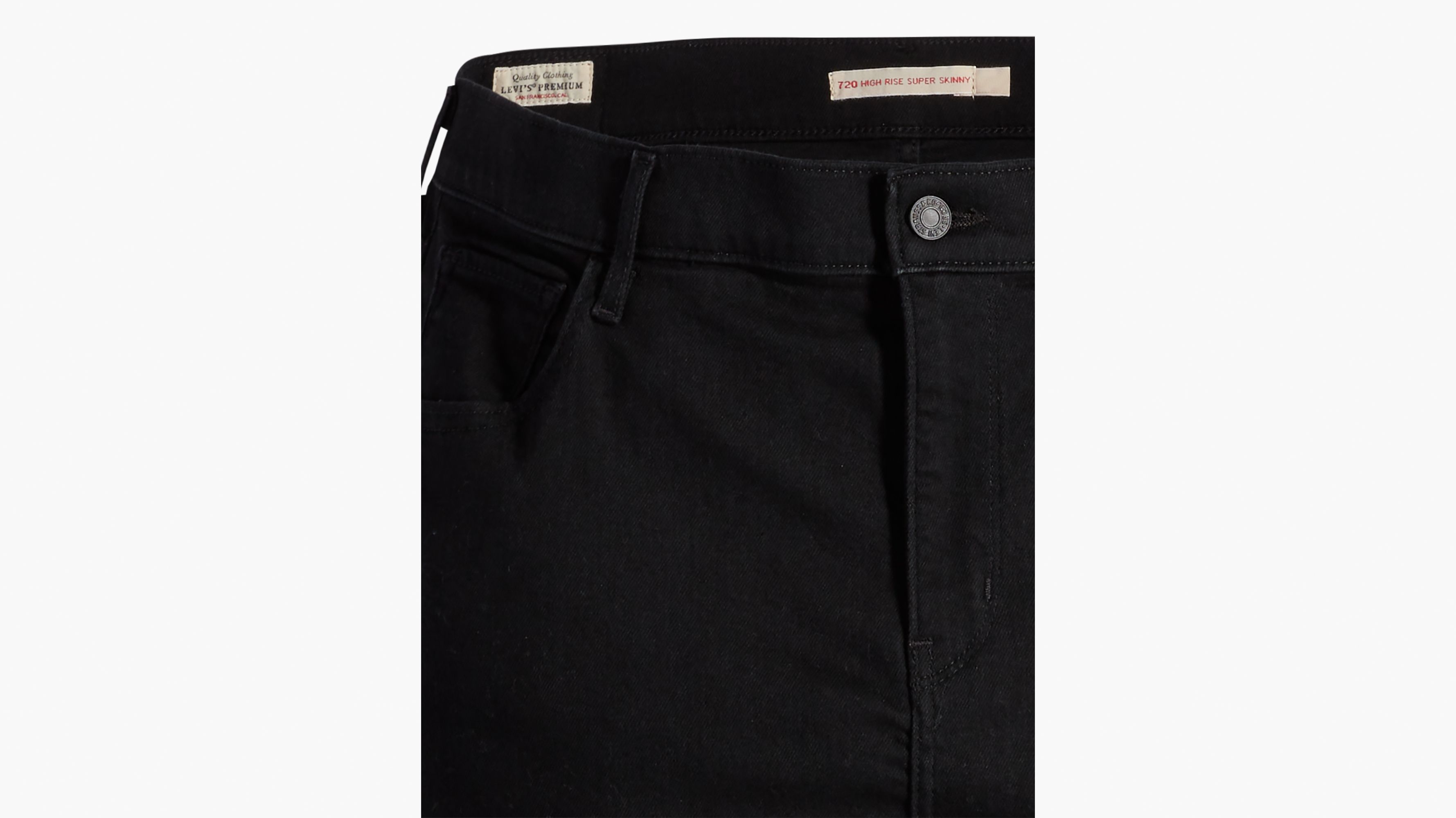Jean Super Skinny taille haute 720™ (Plus) - Black Celestial - Noir