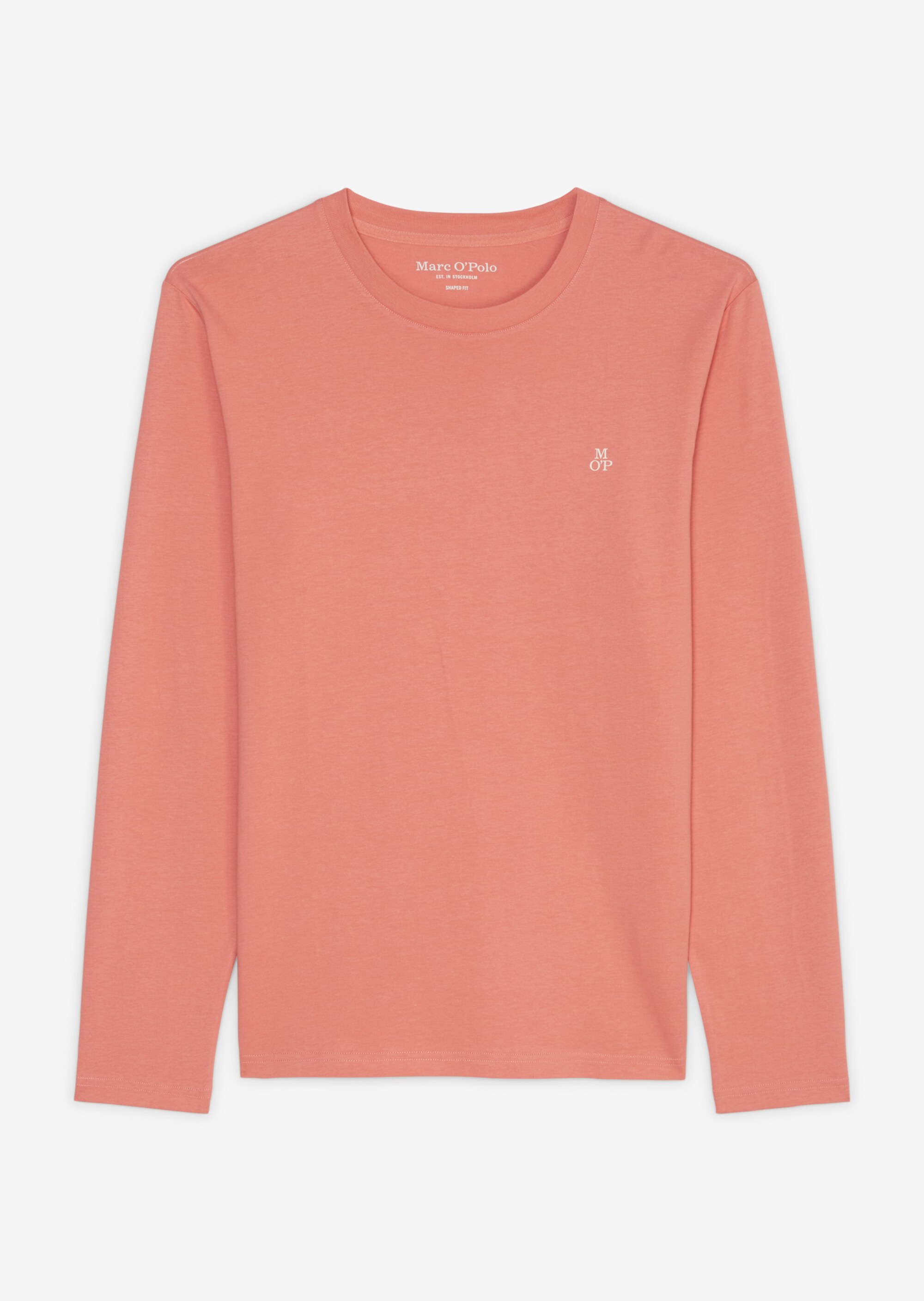 Longsleeve shaped aus reiner Bio-Baumwolle