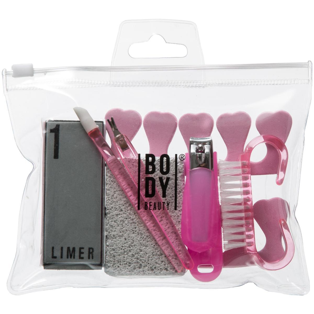 TROUSSE MANUCURE PEDICURE 6 PIECES