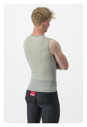 Maillot De Corps Sans Manches Castelli Pro Mesh 2.0 Vert