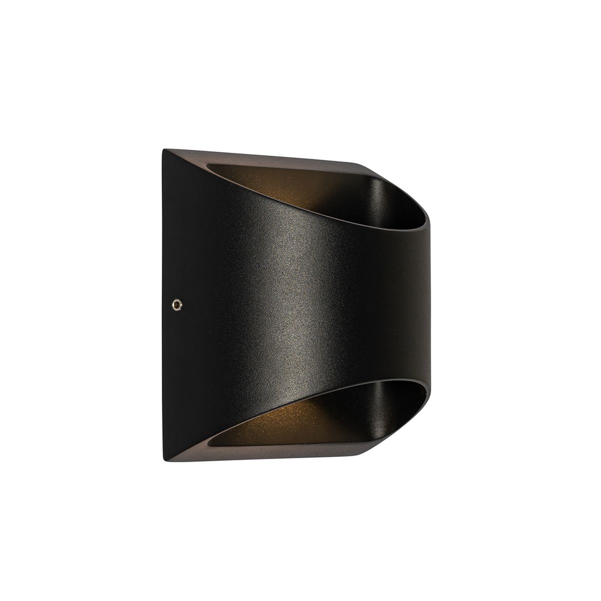 Moderne buiten wandlamp zwart incl. LED 2-lichts IP54 - Mal