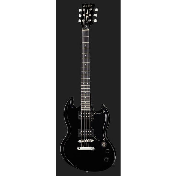 Harley Benton DC-200BK Student Series Bundle