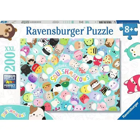 Ravensburger XXL Puzzle - Squishmallows: Mallow Days, 200 Teile