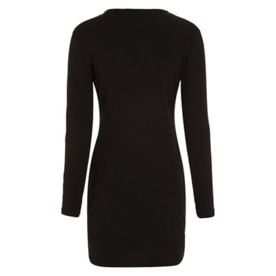 Robe femme Front Split Wrap CALVIN KLEIN