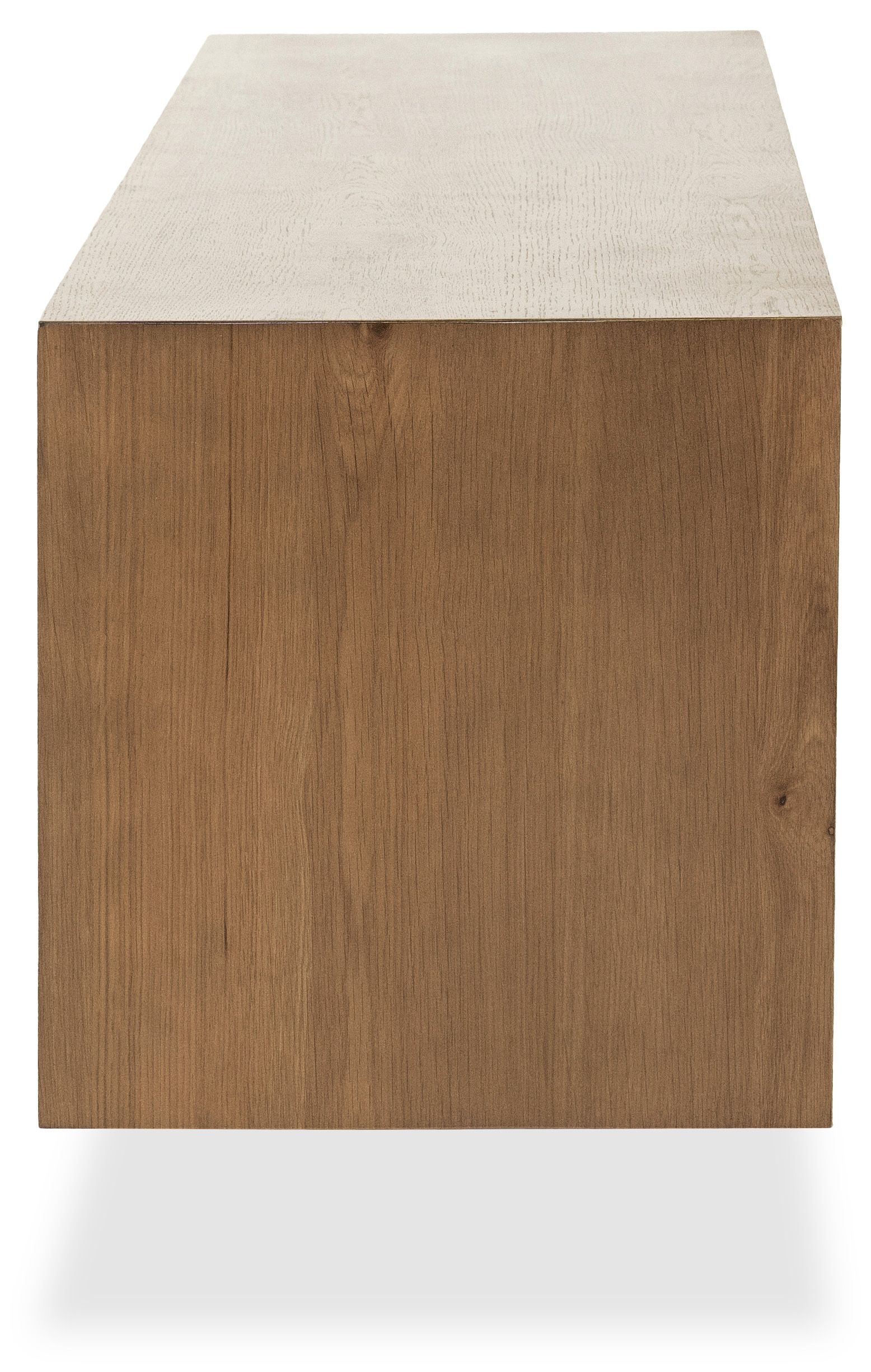 Hangend tv-meubel 96381 bruin Milo B180 x D42 x H43 cm