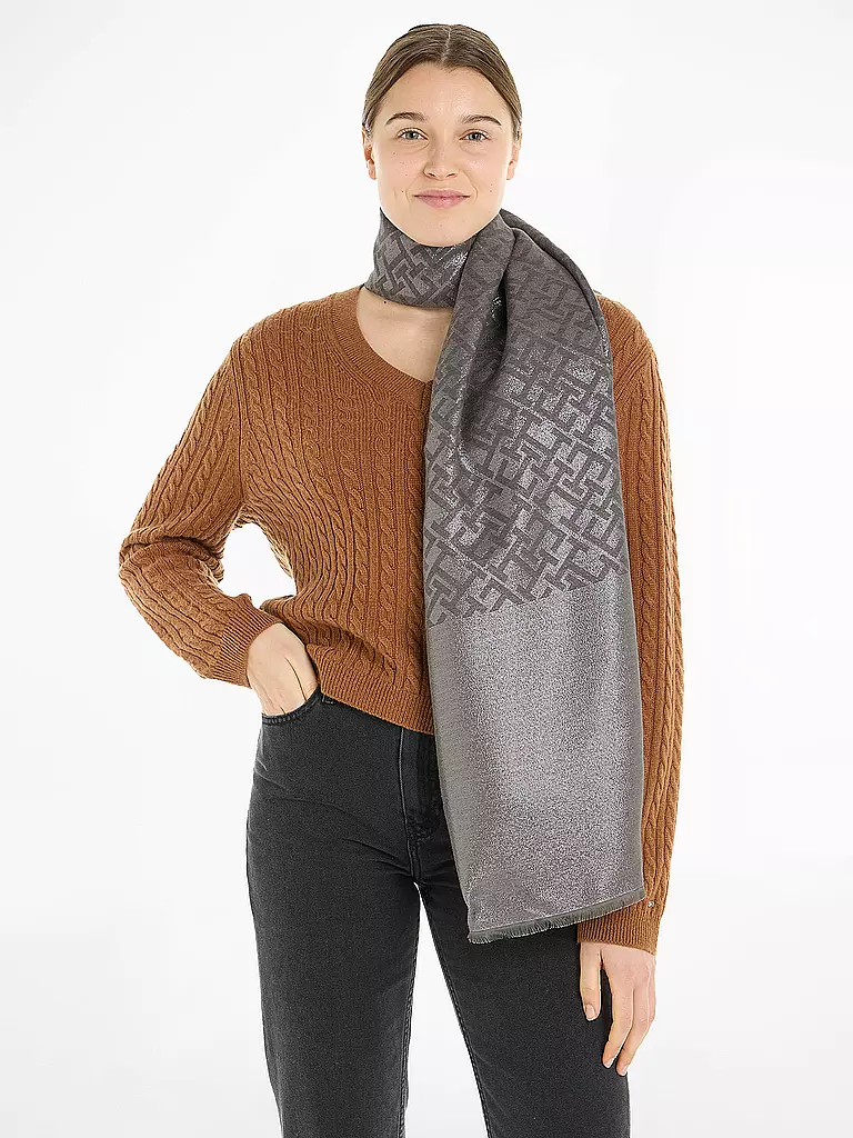 TOMMY HILFIGER Schal silber