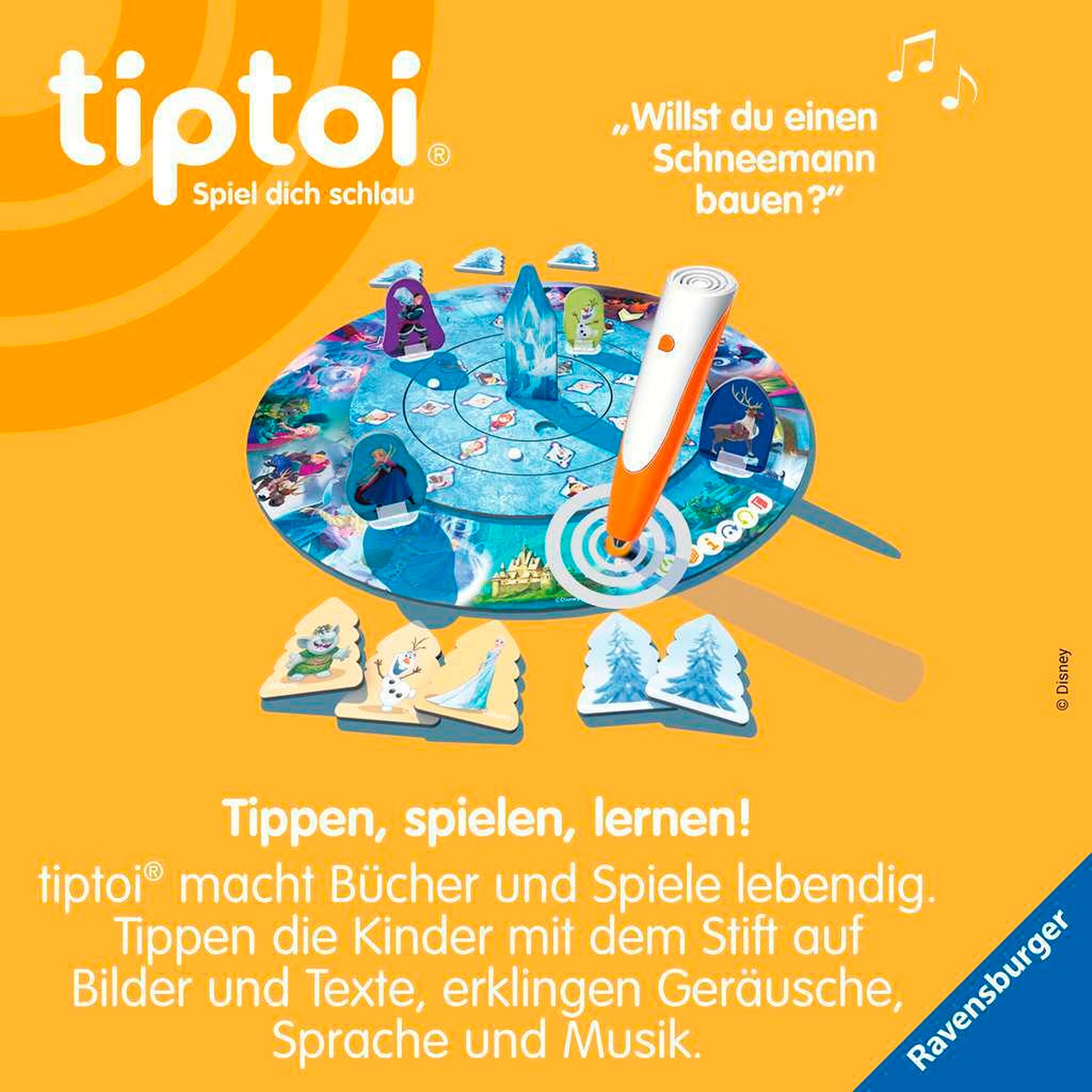 Ravensburger - TIPTOI Völlig unverfroren: Das verdrehte Wettlaufspiel