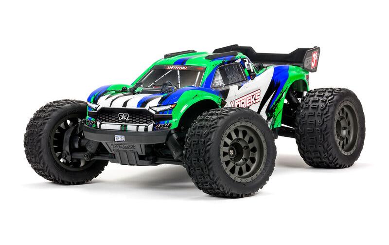 Stadium Truck Vorteks BLX3S 4x4 Grün ARTR, 1:10<br>Brushless Stadium Truck für Highspeed Bashing, ausgerüstet mit bewährter Spektrum Technik
