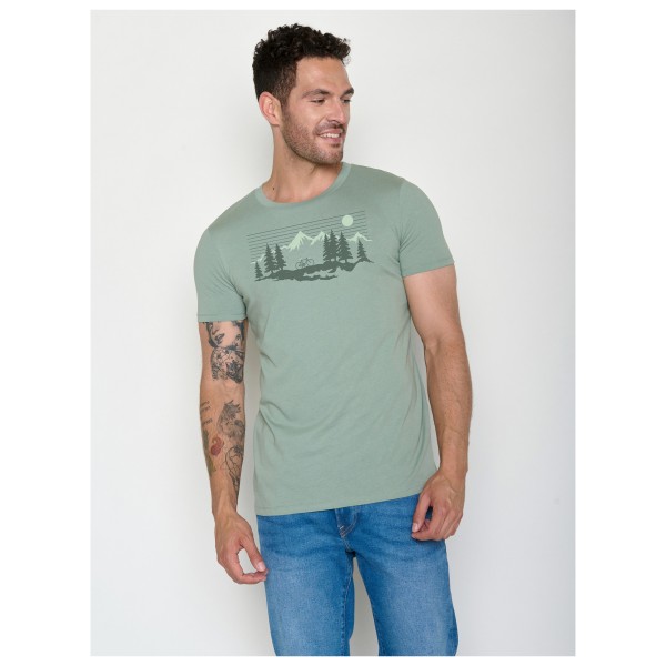 GreenBomb - Bike Mountain Pines Guide T-Shirt - T-shirt