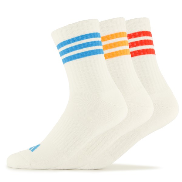 adidas - 3-Stripes Essential Concept Crew 3-Pack - Chaussettes multifonctions