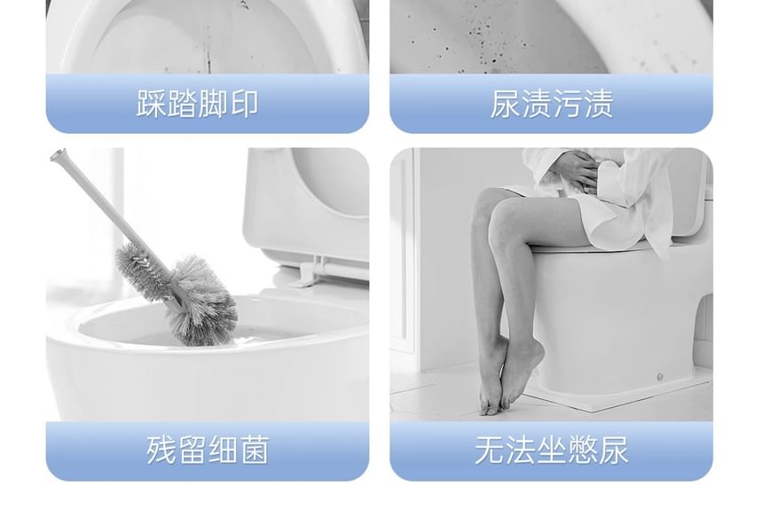 opholyee - Set van 10: Wegwerp toiletbrilhoes voor op reis