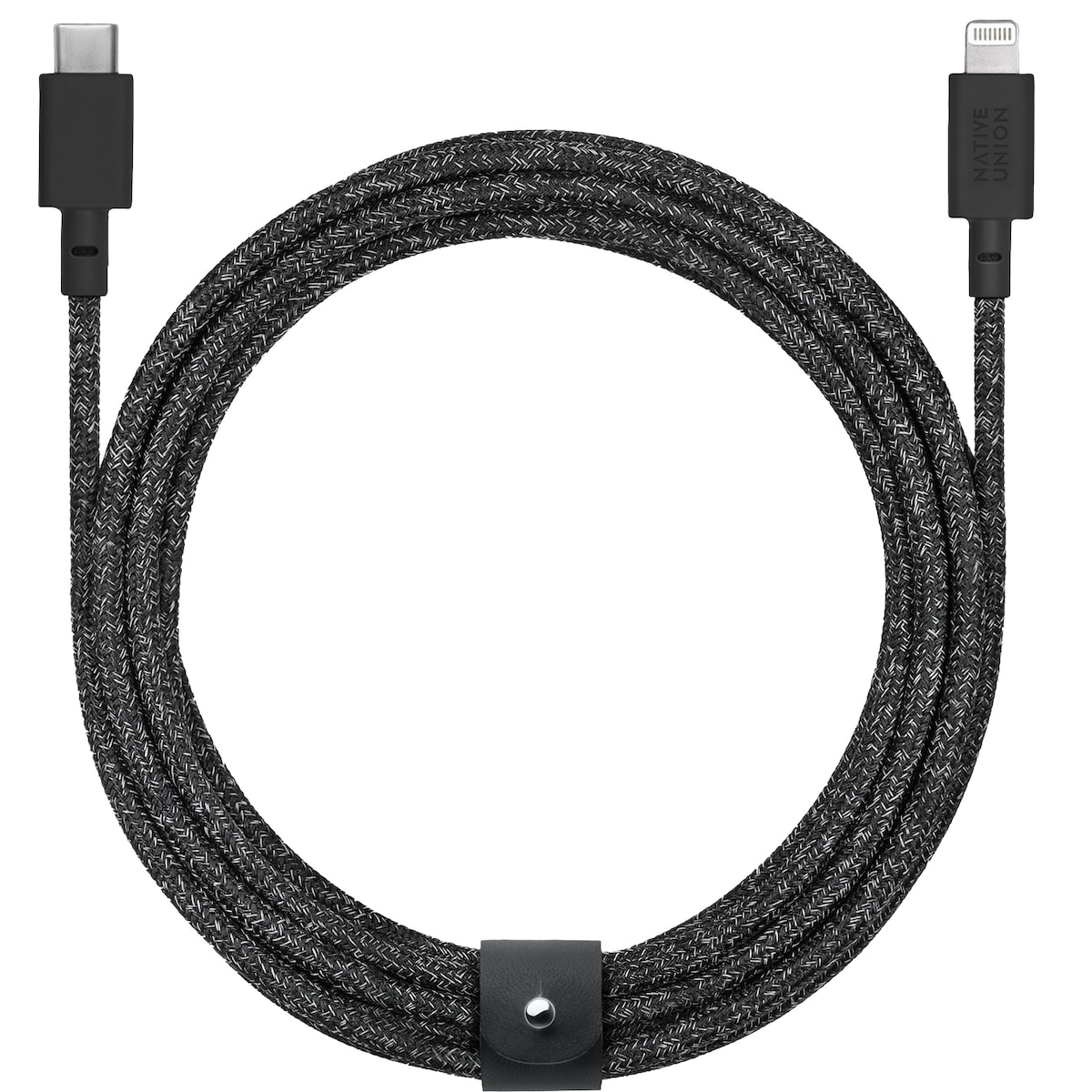 Native Union Belt XL USB-C til Lightning kabel (sort)
