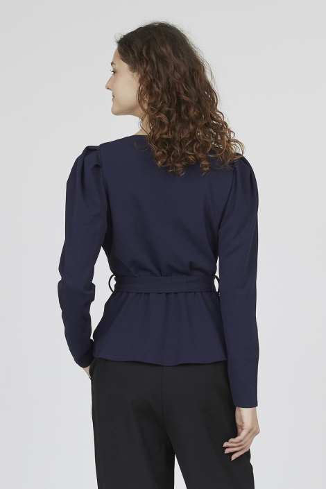SisterS point blauwe dames blouse