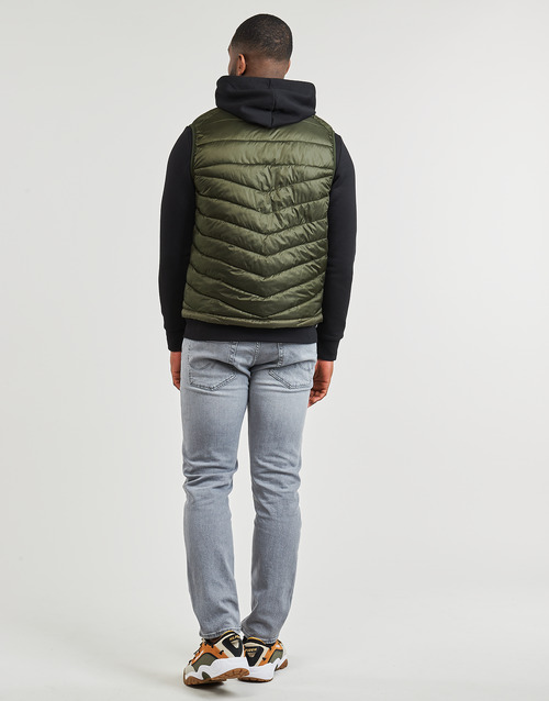 Jack & Jones - JJEHERO BODYWARMER COLLAR - Kaki