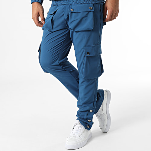 Ensemble De Survetement LL727 Bleu