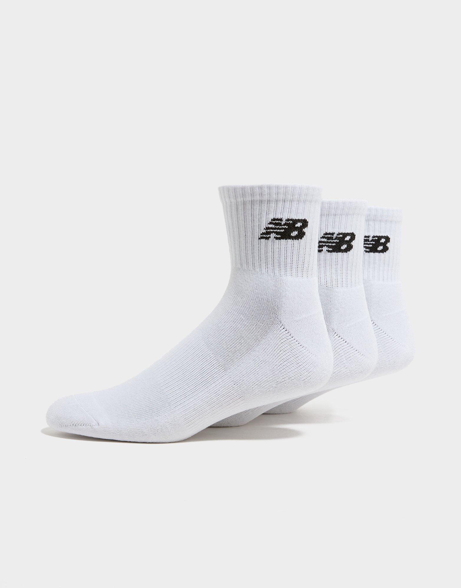 New Balance Lot de 3 chaussettes Quarter Homme
