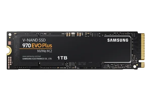 Samsung 970 EVO Plus MZ-V7S1T0BW - SSD - krypteret - 1 TB - intern - M.2 2280 - PCIe 3.0 x4 (NVMe) - buffer: 1 GB - 256-bit AES - TCG Opal Encryption