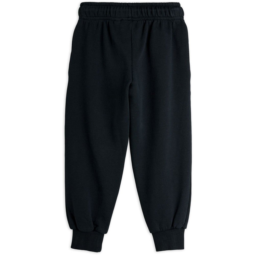 Køb Mini Rodini Black E.T Application Sweatpants