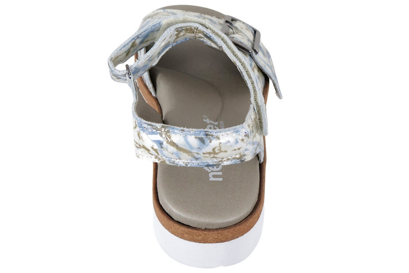 NEW FEET SANDAL I SKIND MED MARMOR LOOK