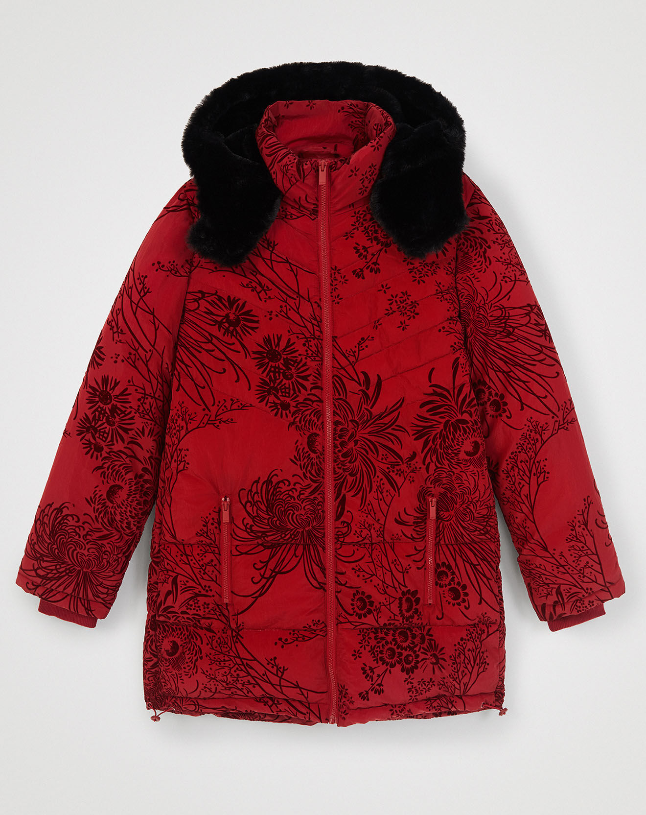 Desigual Doudoune  Lara burgundy