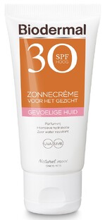 Biodermal Gevoelige Huid Zonnecrème Gezicht SPF30 50ML