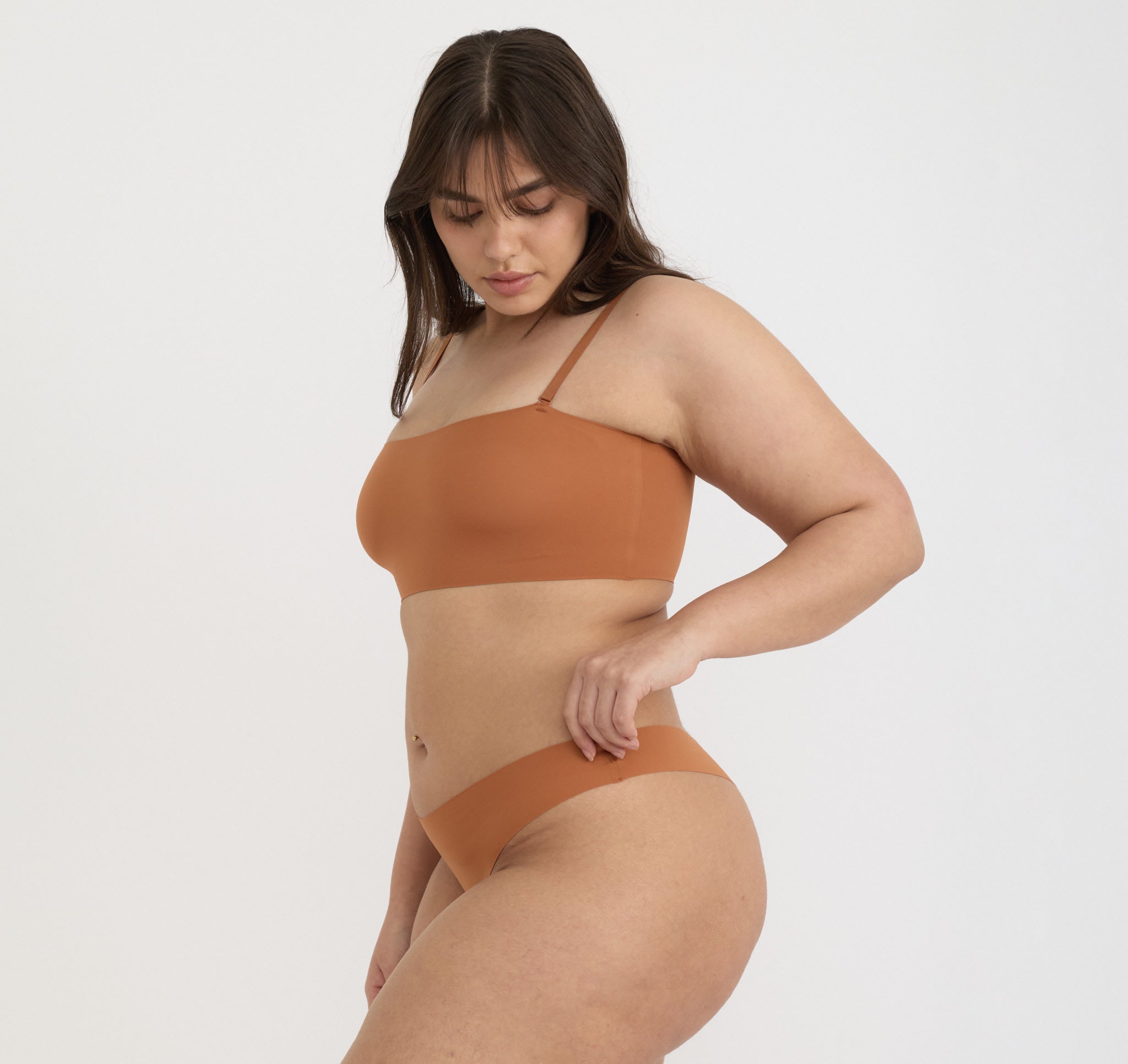 RECYCLED NYLON<br>Bare Thong