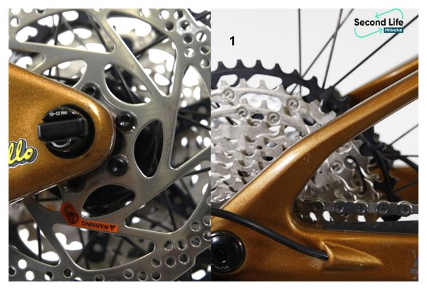 Produit Reconditionné - VTT Tout-Suspendu Lapierre XRM Shimano SLX 12V Gold 2022