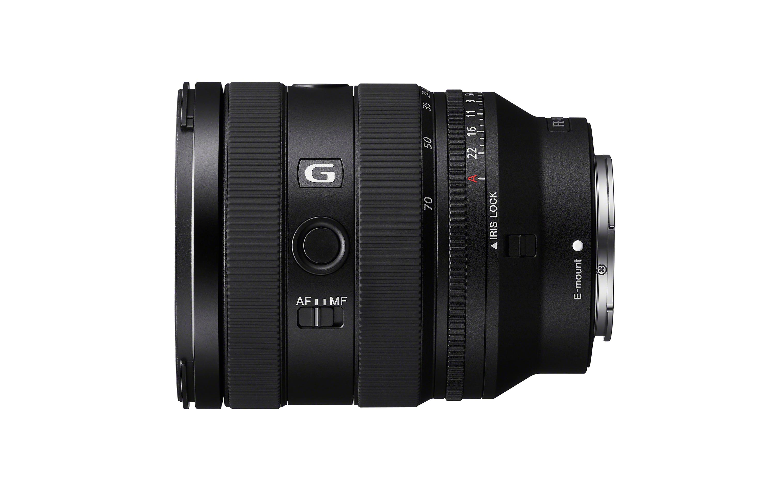 Zoomobjektiv FE 20–70mm F/4 G Sony E-Mount<br>Kompakter, leichter Standard-Zoom mit einem Brennweitenbereich zwischen extrem weiten 20mm bis 70mm