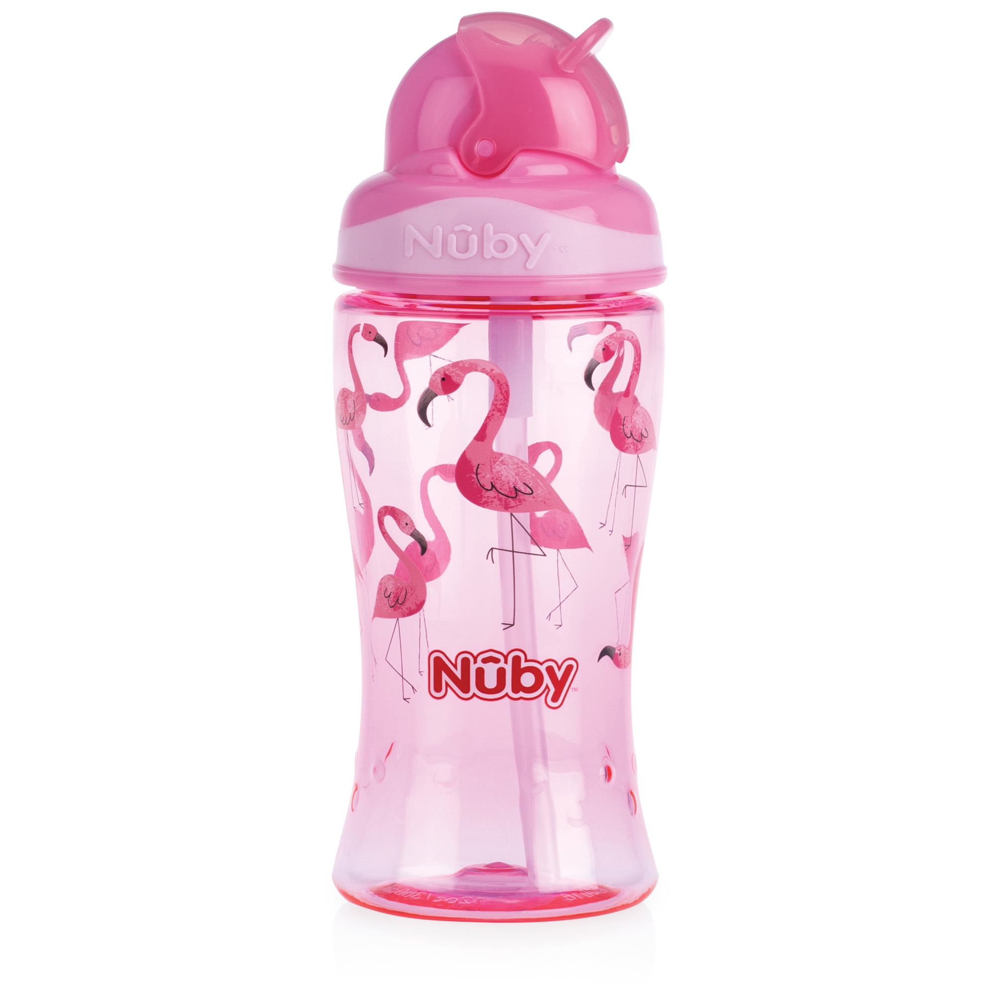 Nûby Flip-it rietjesbeker 18+ maanden roze