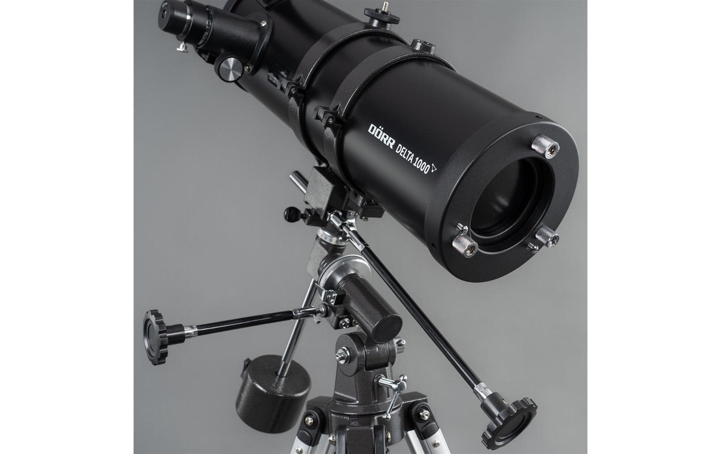 Teleskop Delta 1000<br>Spiegelteleskop mit einer Vergrösserung von 500x