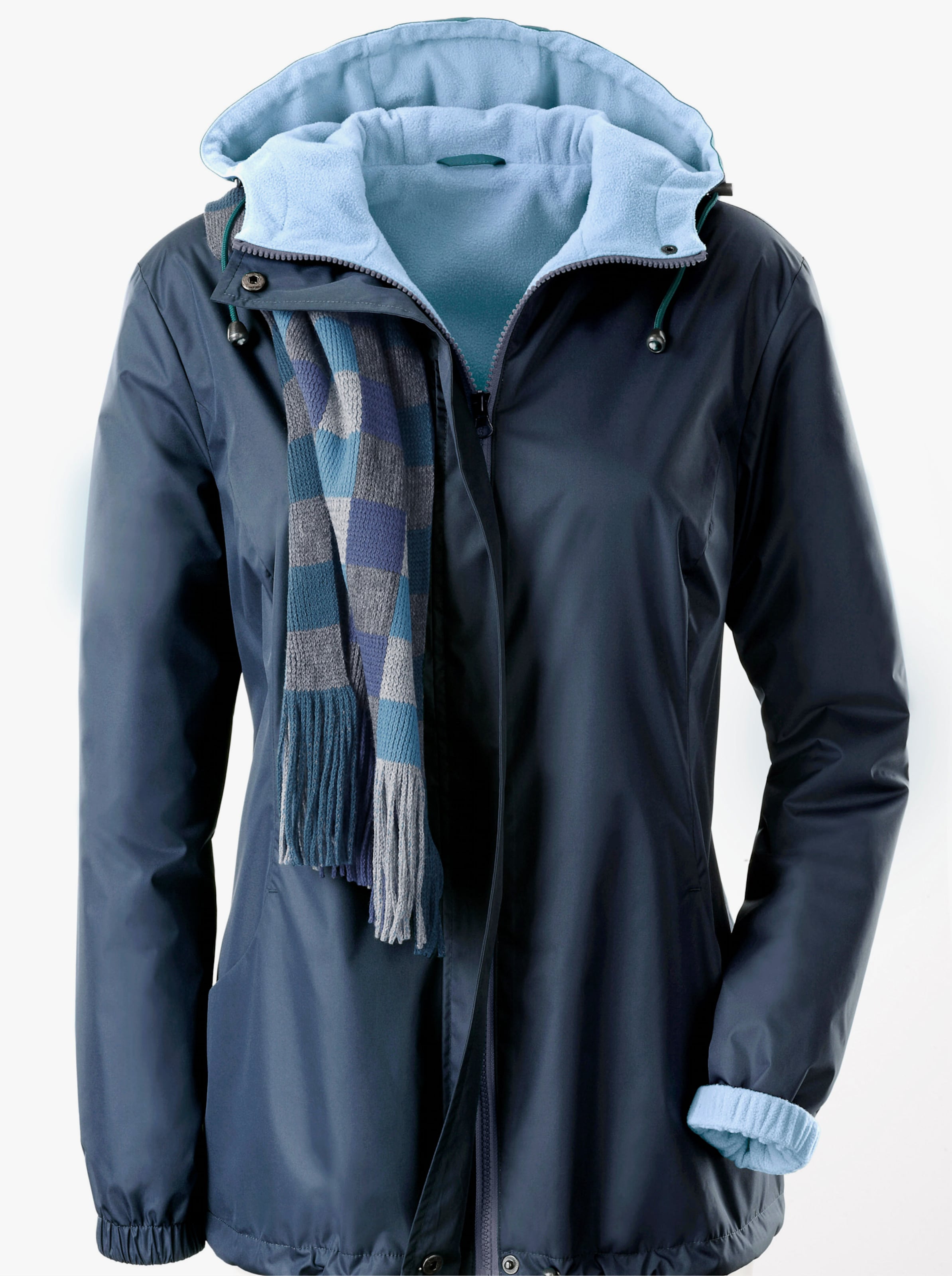 Funktionsjacke mit Innentasche, knöpfbar