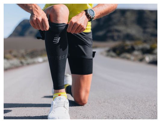 Manchons de Compression Compressport R2 Oxygen Noir