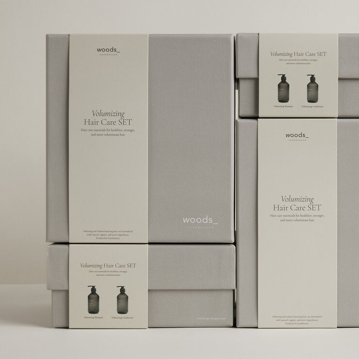Woods Copenhagen Volumizing Hair Care Julegaveæske