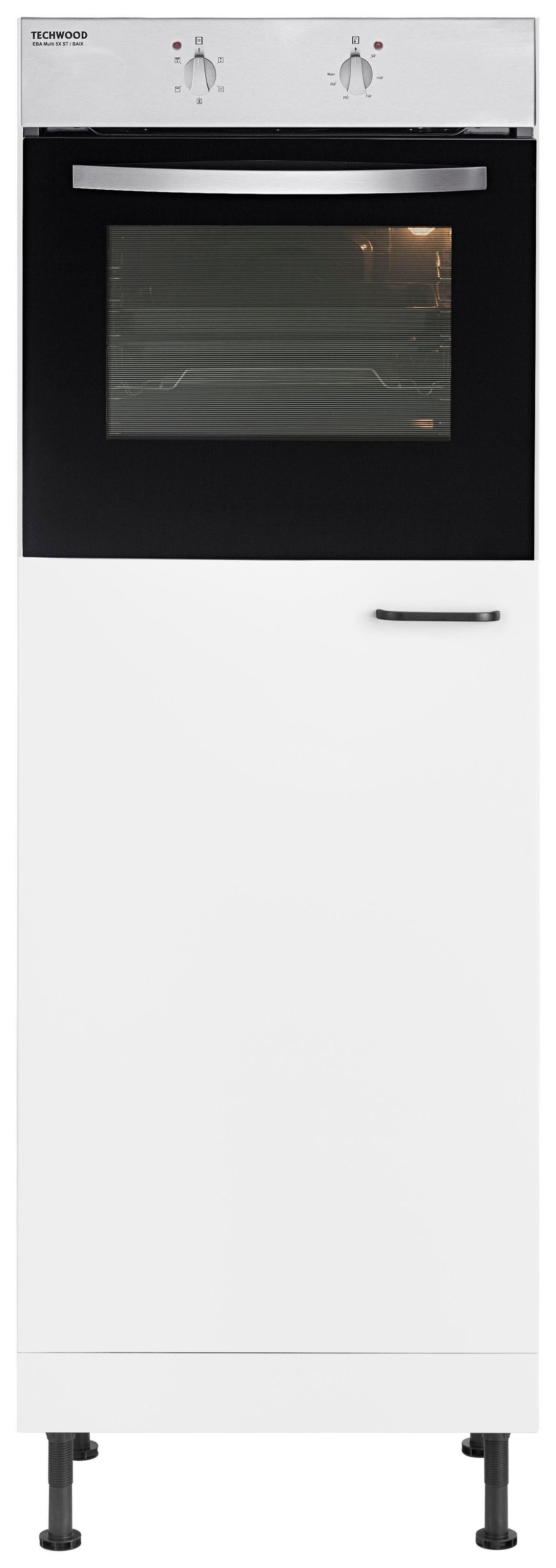 OPTIFIT Backofen/Kühlumbauschrank »Elga« mit Soft-Close-Funktion, höhenverstellbaren Füssen, Breite 60 cm