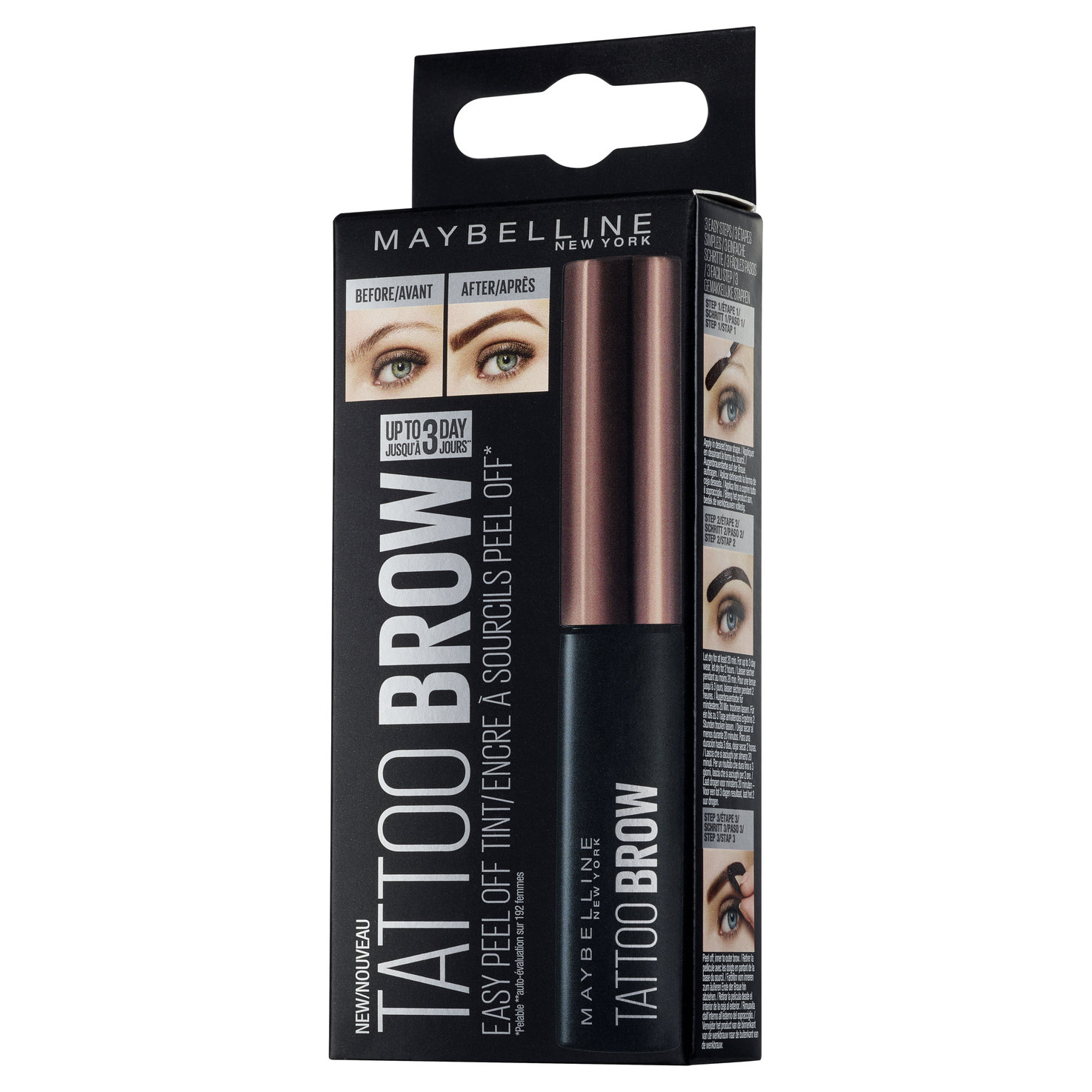 Maybelline Brow Gel Tattoo Brow 3 Dark Brown