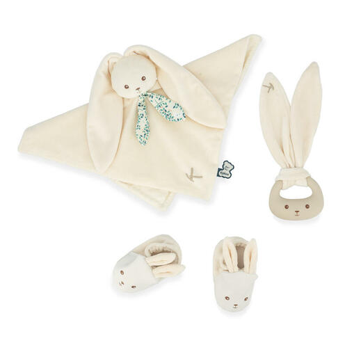 Mon premier coffret de naissance Lapinoo - Crème - KALOO