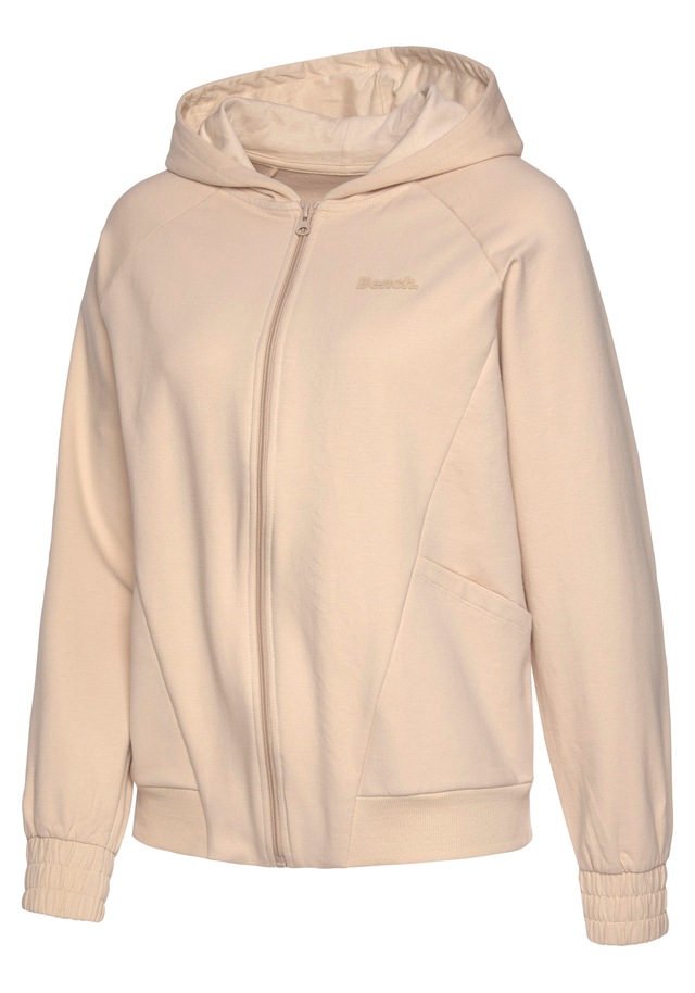 Bench. Loungewear Kapuzensweatjacke , mit sportlichen Teilungsnähten, Loungeanzug