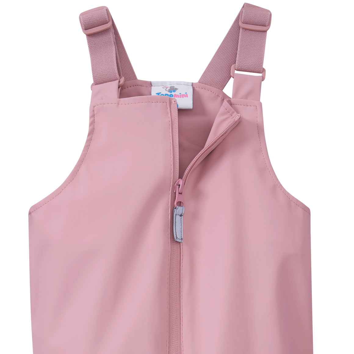 Topomini Baby Regenhose mit Beschichtung rosa