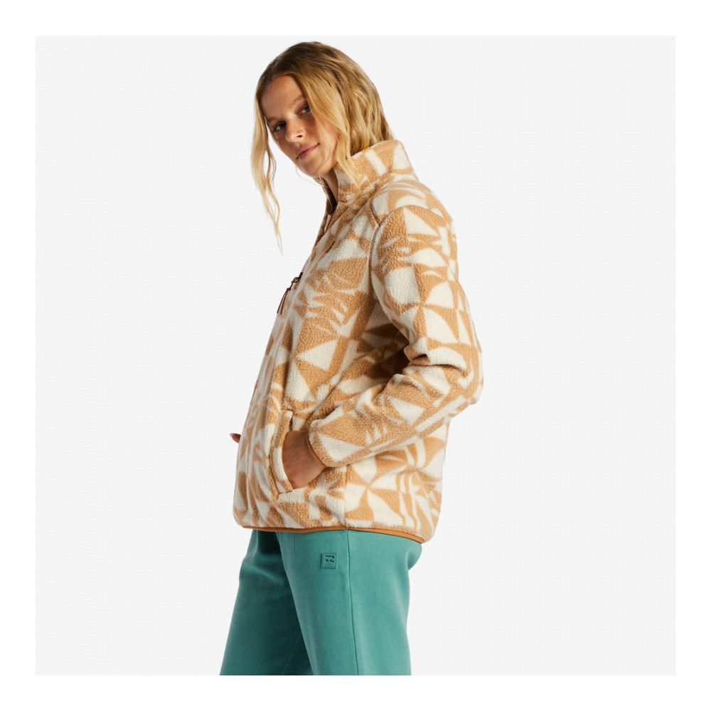 Billabong BOUNDARY MOCK 3 - Polaire Femme latte