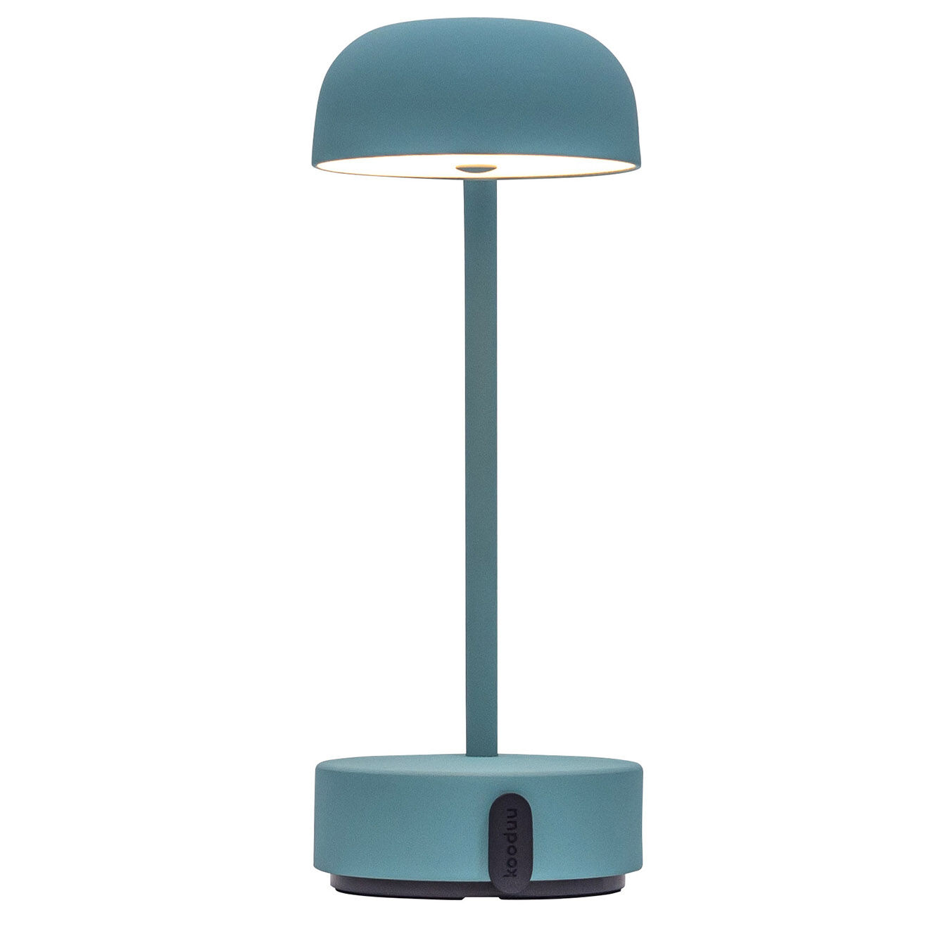 Kooduu Lampe de table rechargeable Fokus bleue - 20x10x25 cm