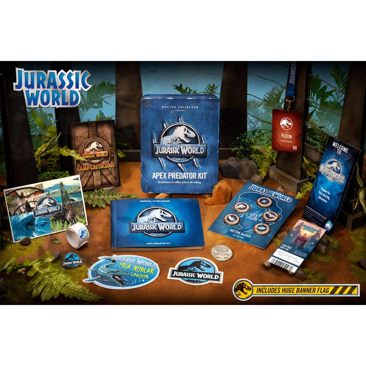 Doctor Collector Jurassic World leketøyssett