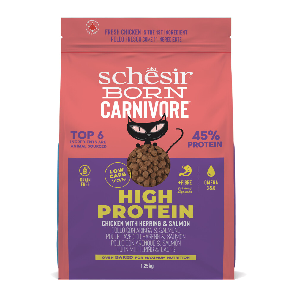 Schesir Born Carnivore Kattenvoer Chicken & Herring1,25 kg