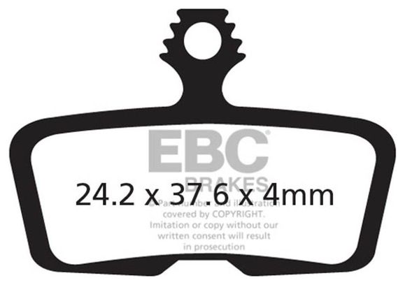 Ebc - Plaquettes de Frein Avid Code 2011-2012 Métallique