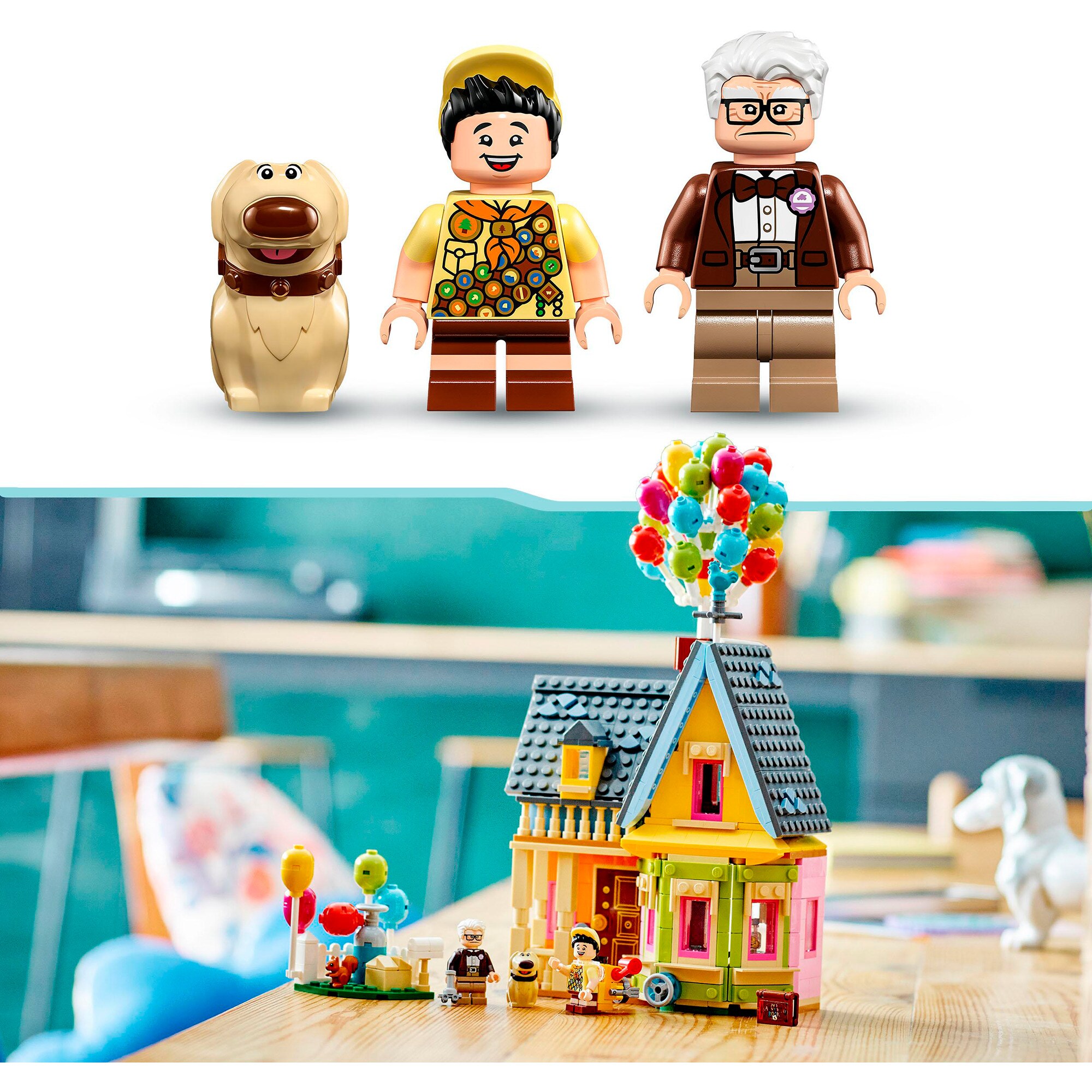 LEGO Konstruktionsspielzeug Disney Carls Haus aus 